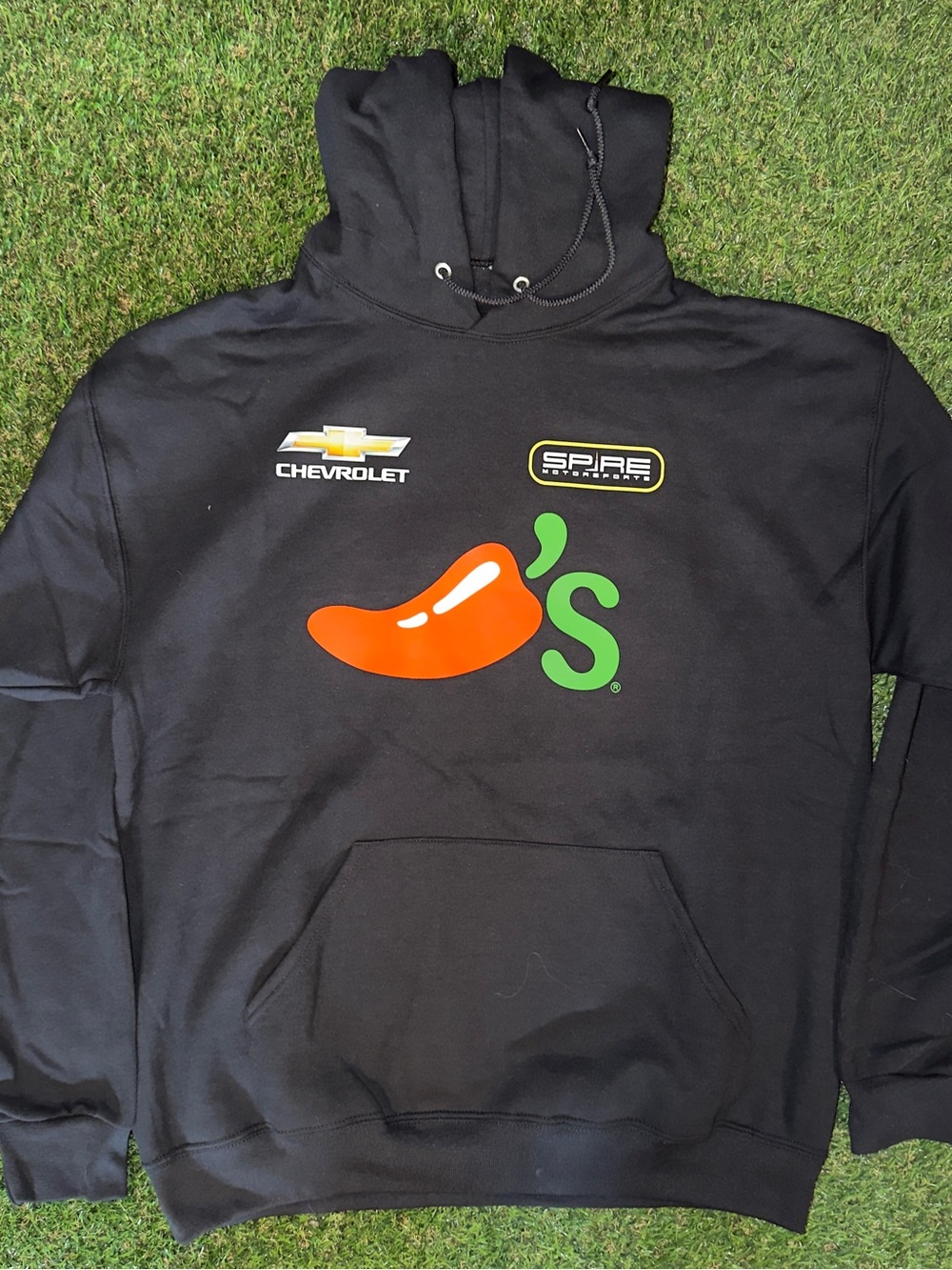 2026 Carson Hocevar Chili’s Spire Motorsports Hoodie (Large)